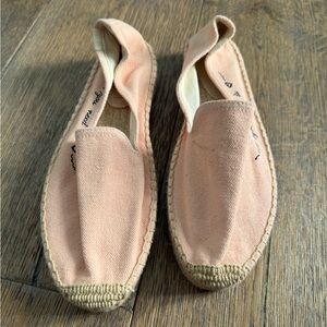 Soludos Pink Espadrilles “All You Need Is Love”